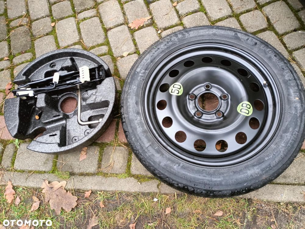 Koło dojazdowe dojazdówka BMW E60 E61 135/80/17 NOWA lewarek podnośnik klucz