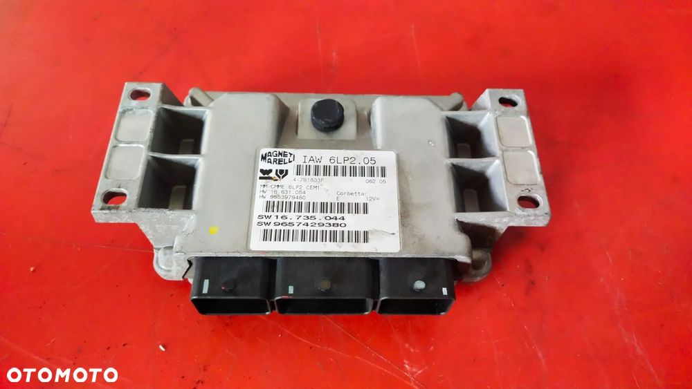 Komputer sterownik silnika Peugeot Citroen 9653979480 - 4