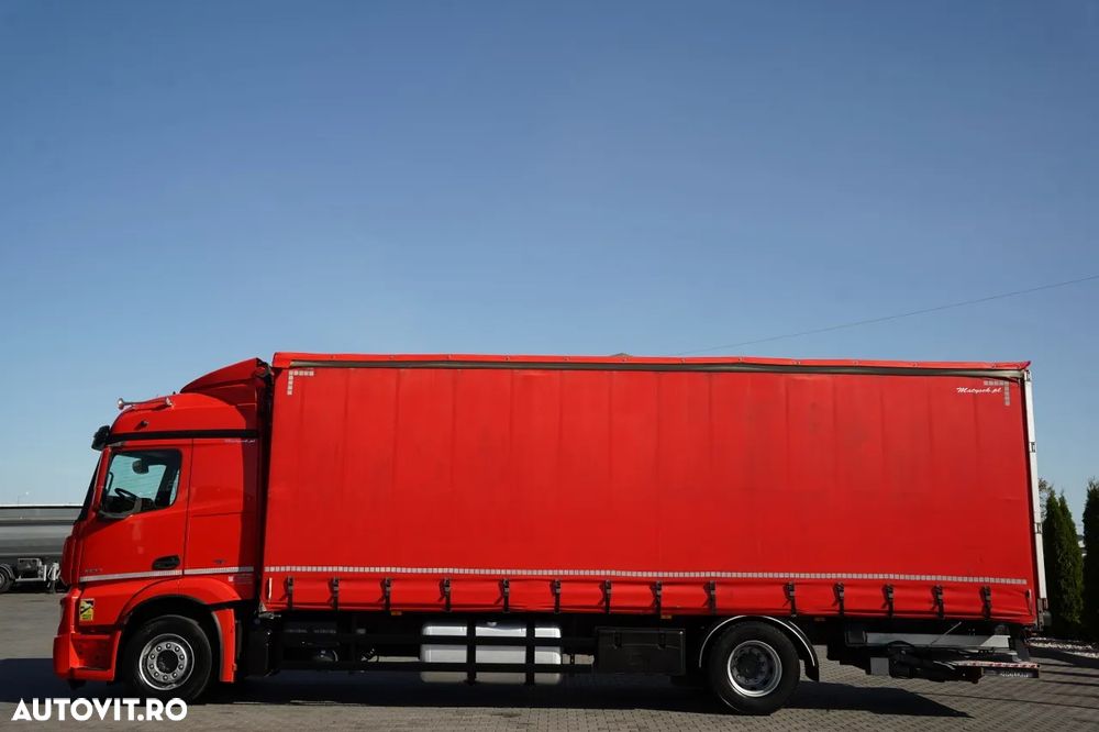 Mercedes-Benz ACTROS 1833 / CORTINĂ - 8,5 M / 4x2 / STREAM SPACE / LIFT DHOLLANDIA - 4