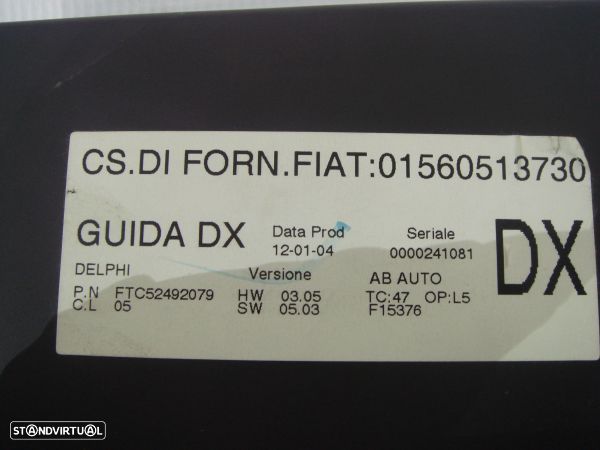 Comando Climatização Alfa Romeo 147 (937_) - 2