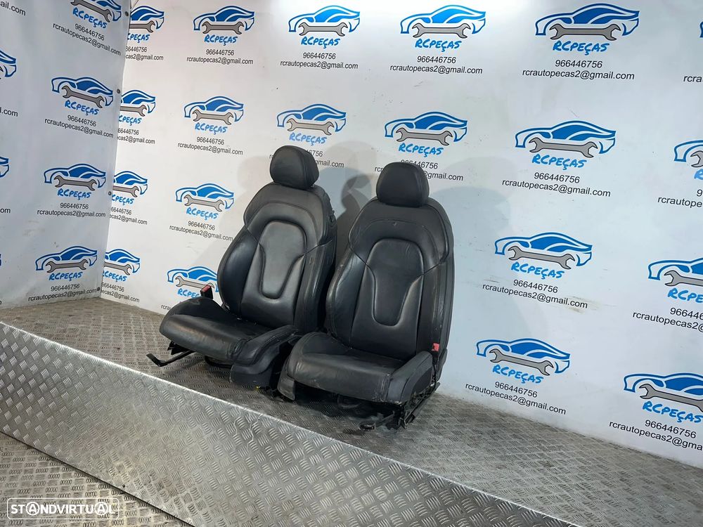 .Conjunto Bancos Originais S-Line Audi TT 8J Pele 2006 - 2014 - 10