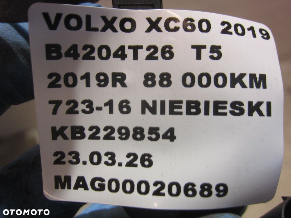 VOLVO XC60 II XC 60 CZUJNIK POZIOMOWANIA PRAWY LAMP ŚWIATEŁ 31681288 18R- - 8