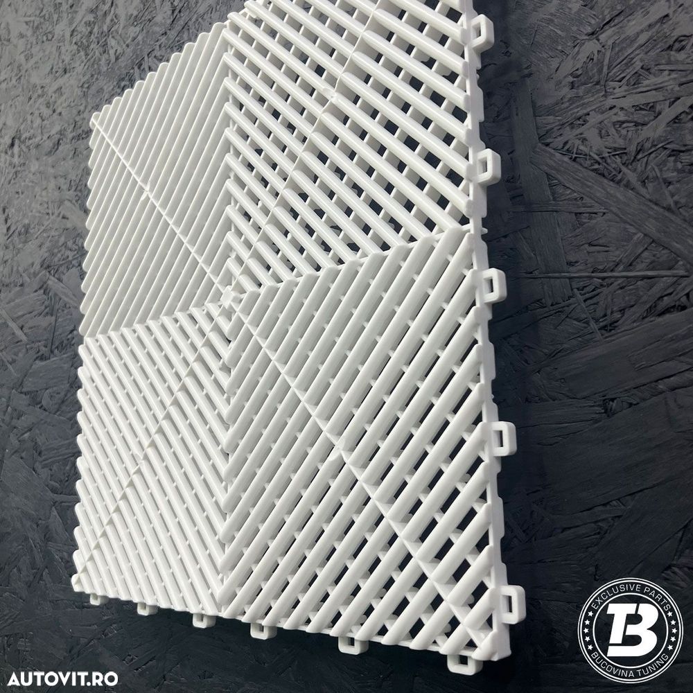 Pardoseala Modulara pentru Garaj si Ateliere Detailing - Alb - 7