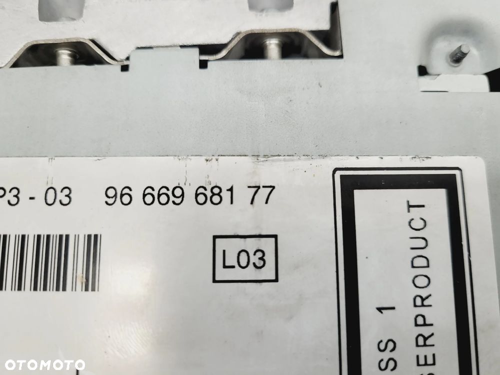 RADIO PEUGEOT PARTNER CITROEN BERLINGO 2008-2018 CZĘŚCI - 4