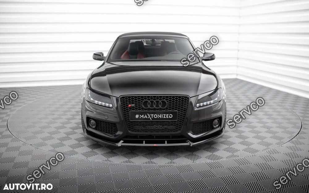 Prelungire bara fata Audi S5 A5 S-Line 8T 2007-2011 v19 Maxton Design - 2