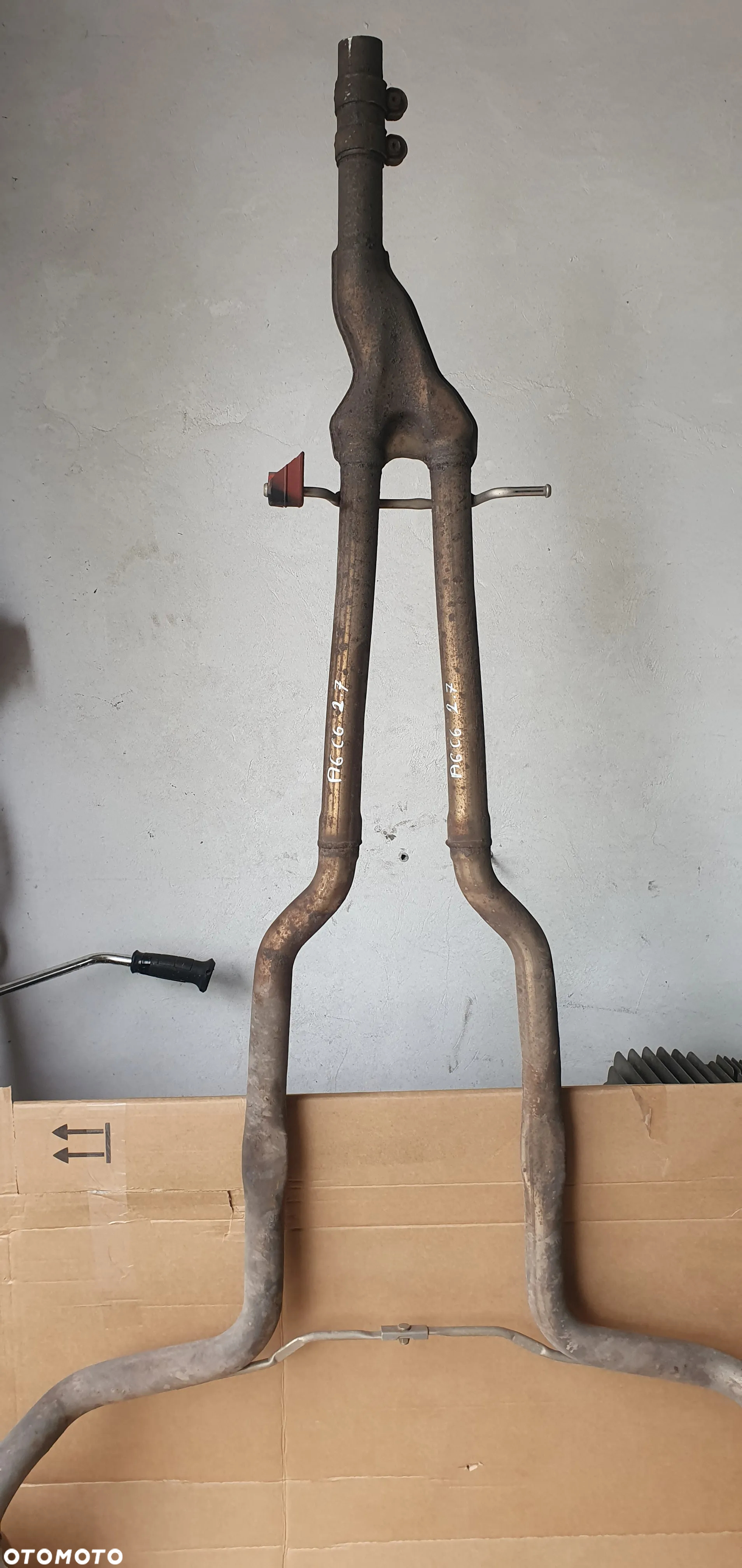 Tłumik końcowy wydech tłumiki Audi A6 C6 2.7 TDI 3.0 TDI 4F0253612AA 4F0253611AA - 4