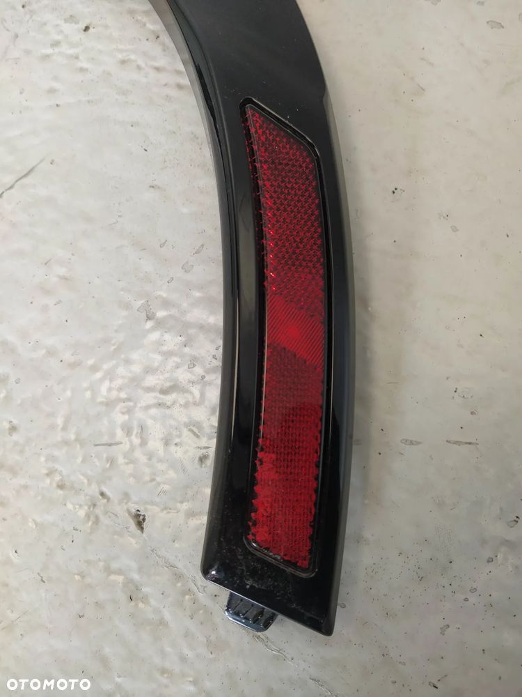 LAND ROVER DEFENDER L663 LISTWA NAKŁADKA BŁOTNIKA LEWY TYŁ TYLNA Z ODBLASKIEM + ZACZEPY  ORYGINAŁ - 7