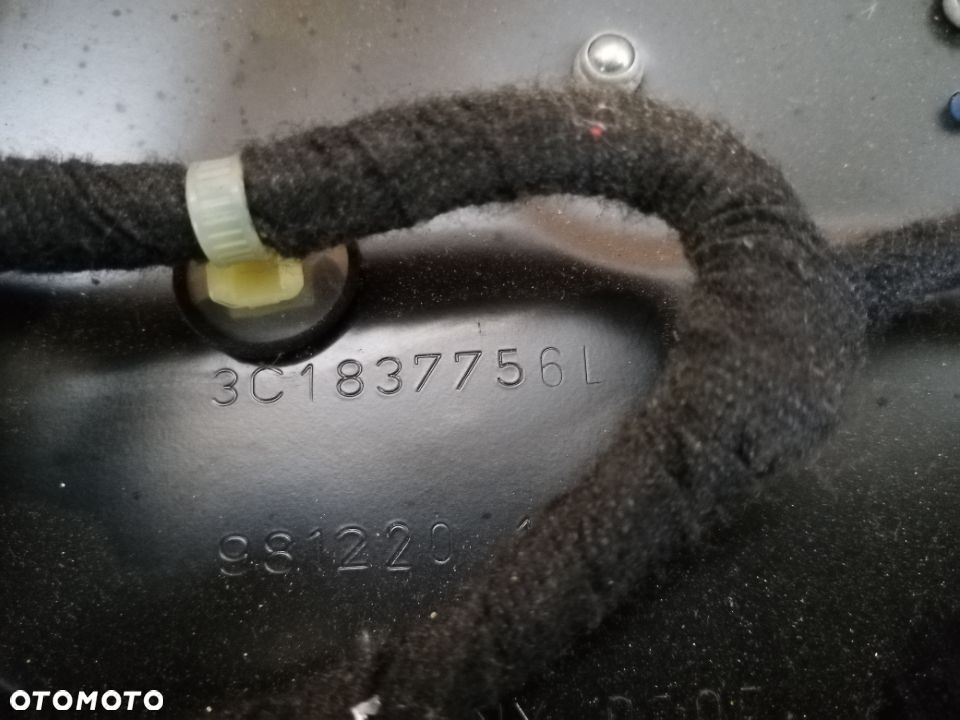 Mechanizm podnośnik szyby prawy przód VW Passat B6 3C1837756L - 4