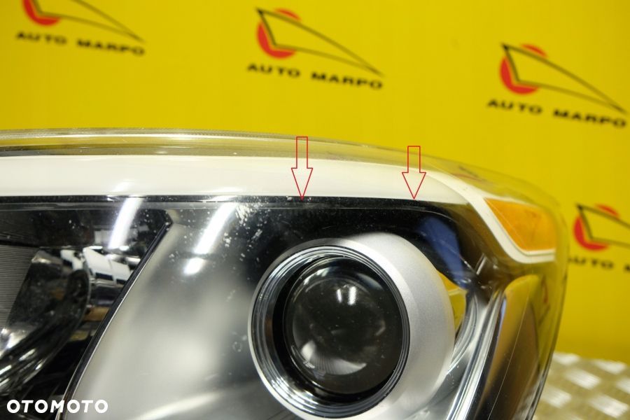 KIA SOUL II 2014- REFLEKTOR LAMPA PRZÓD ZWYKŁA SOCZEWKOWA LEWA USA - 9