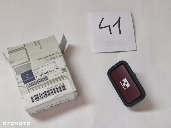 VITO VIANO W639 PRZYCISK PRZEŁĄCZNIK DRZWI PRZESUWNYCH 6398200410 NOWY OE