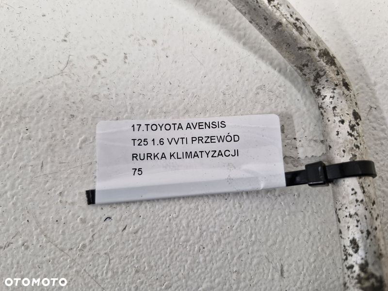 toyota avensis t25 1.6 vvti przewód rurka klimatyzacji - 6