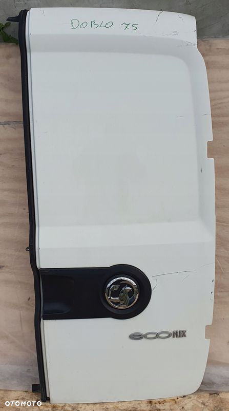 Fiat Doblo Opel Combo 10- drzwi prawe tylne tył furtki skrzydełka - 2