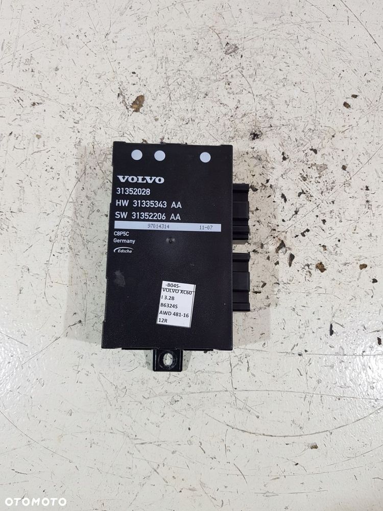 moduł sterownik klapy bagażnika 31352028 volvo xc60 i eu 3.2b - 1