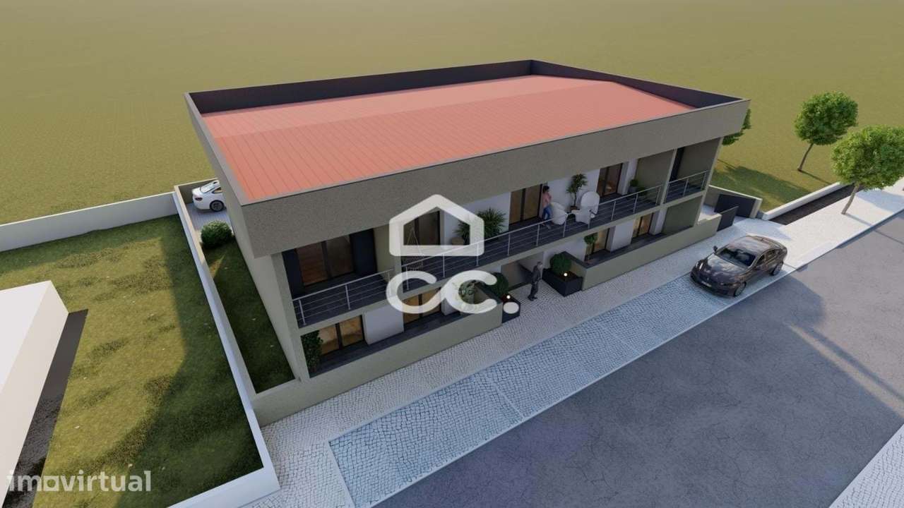 Apartamento T1 novo com varanda e lugar de estacionamento  em construç - Grande imagem: 3/16