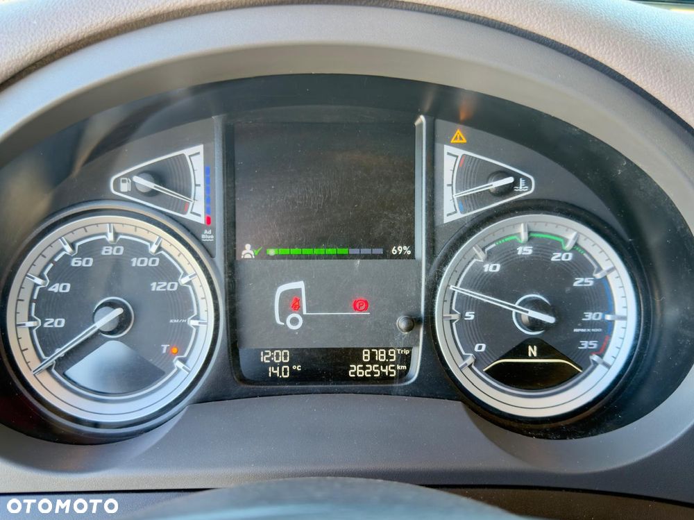 DAF CF320 / FIRANKA / WINDA  / E6 / 9500 ŁADOWNOŚĆ / NISKI PRZEBIEG / AUTOMAT / SYPIALKA /JEDEN WŁAŚCICIEL / SPROWADZONY / 18PALET / 2019 / JAK NOWY - 26