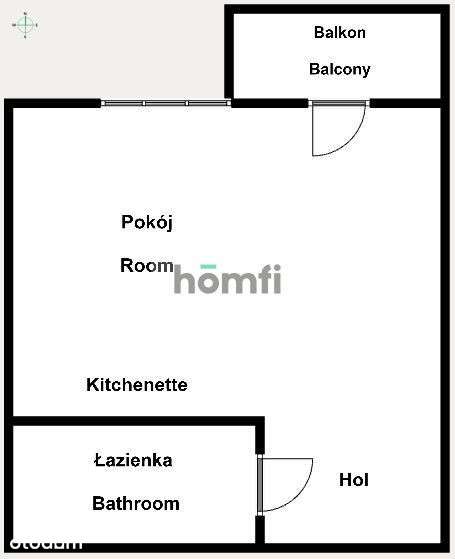 Kawalerka na ul. Juliusza Lea 210B