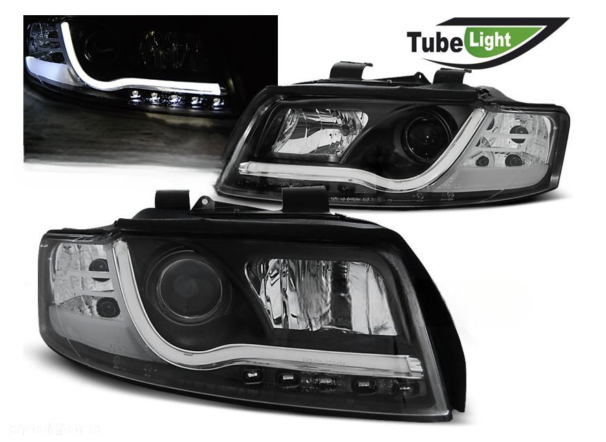 Lampy Reflektory DO AUDI A4 B6 OD 2000 DO 2004 Roku  LIGHT BAR LED NOWE - 1