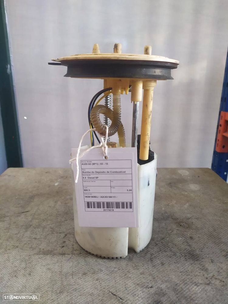 BOMBA DE COMBUSTIVEL AUDI A3 / 1K0919050J / A2C53166111 - 1