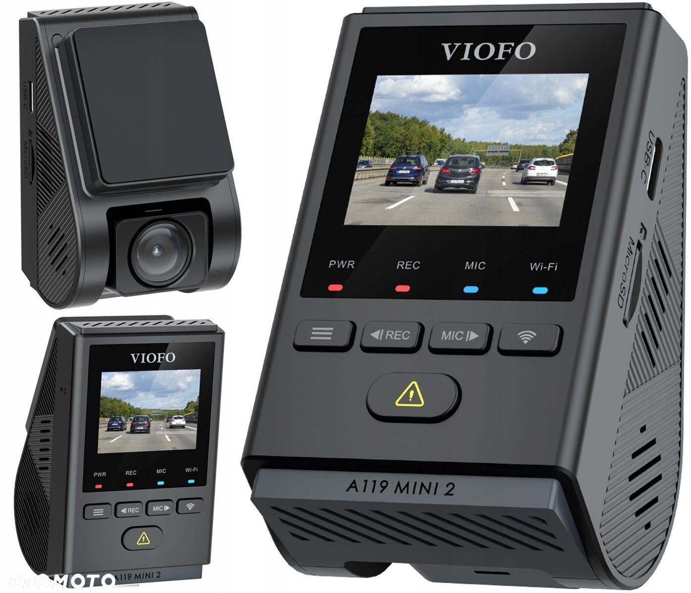 KAMERA REJESTRATOR VIOFO A119 MINI 2 GPS WIFI QHD - 1