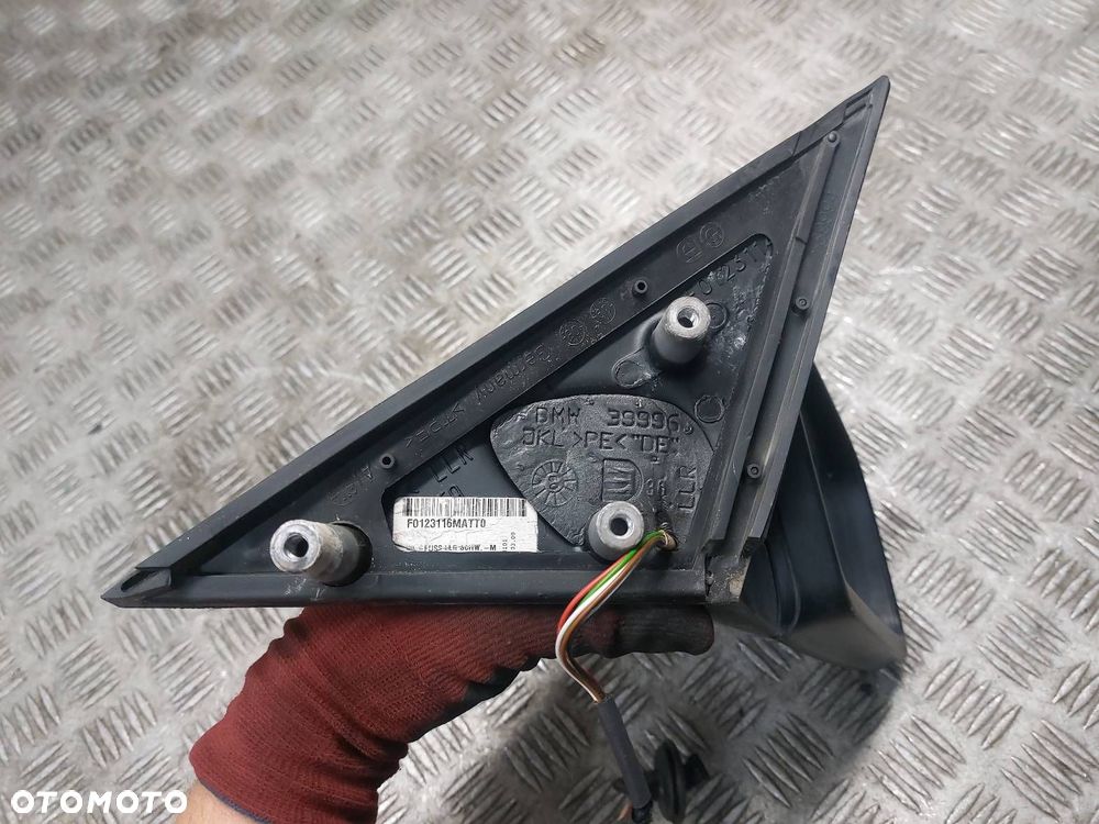 LUSTERKO PRAWE ELEKTRYCZNE BMW E60 E61 520D 354/7 4 PIN EU - 5