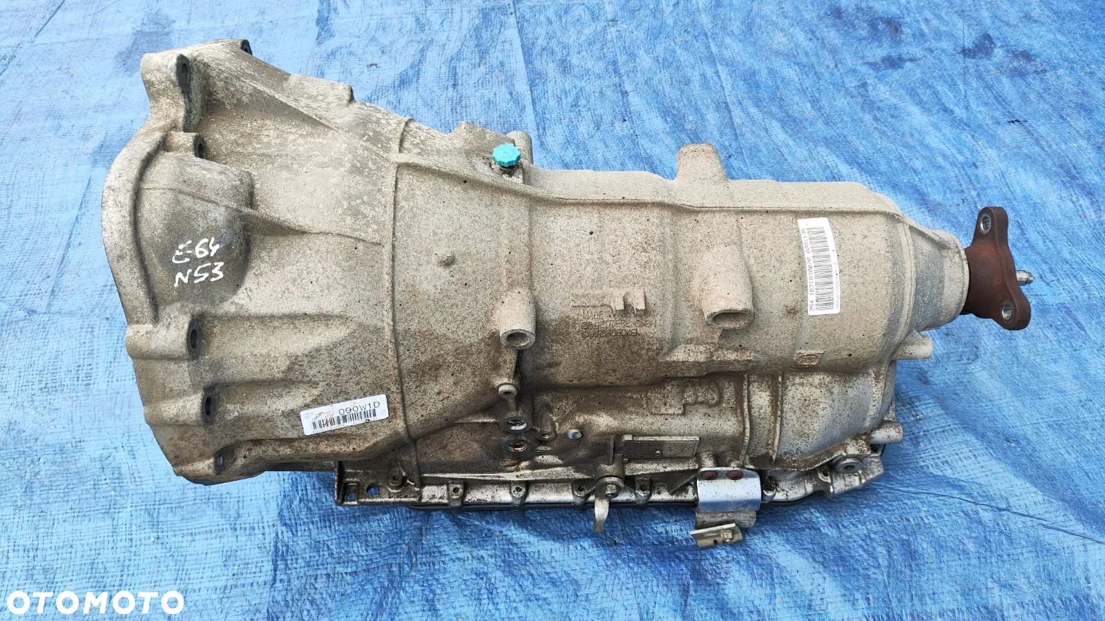SKRZYNIA BIEGÓW KOMPLETNA SPRZĘGŁO HYDROKINETYCZNE KONWERTER 6HP-21 6HP21 7581405 090W1D 7576211 241049 1071301142 BMW E60 E61 E63 E64 LCI LIFT 3.0i N53 N53B30A 272KM - 8