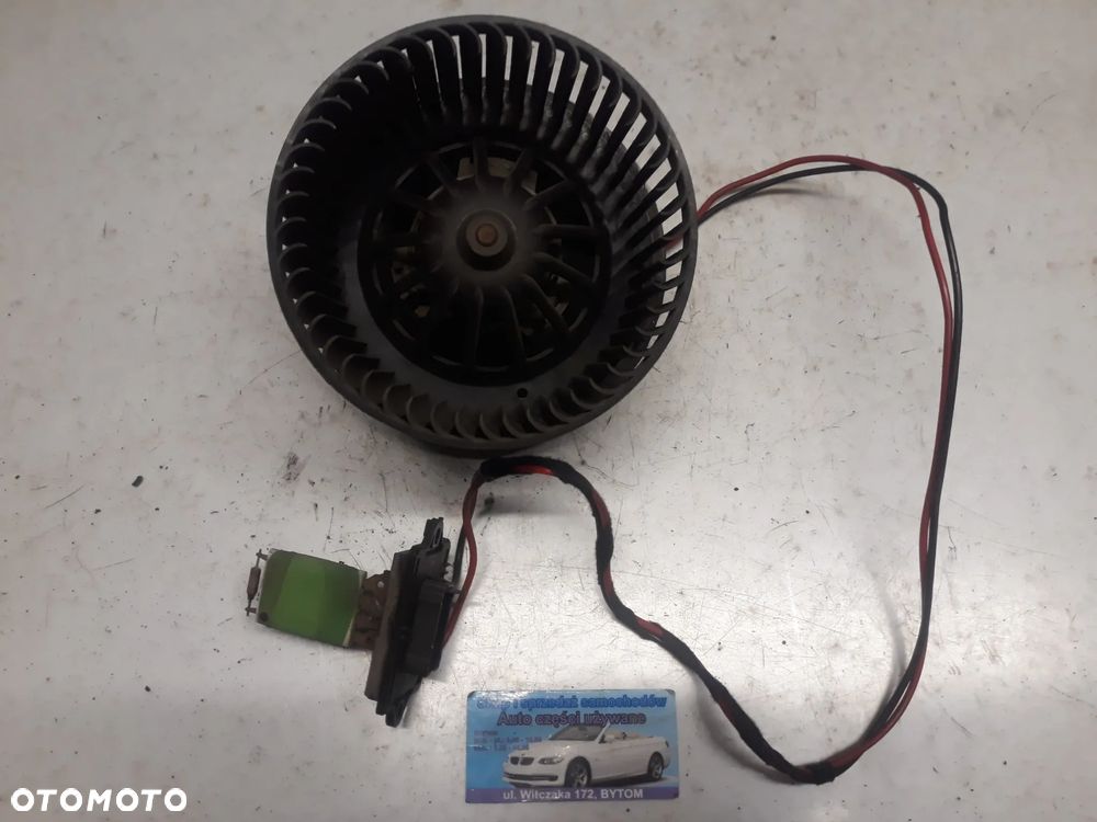 DMUCHAWA WENTYLATOR RENAULT CLIO III 1,2 TCE 2008r GMVB85P35  + REZYSTOR - 1