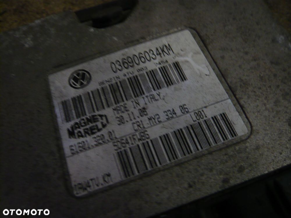 komputer sterownik silnika 036906034km skoda fabia - 2