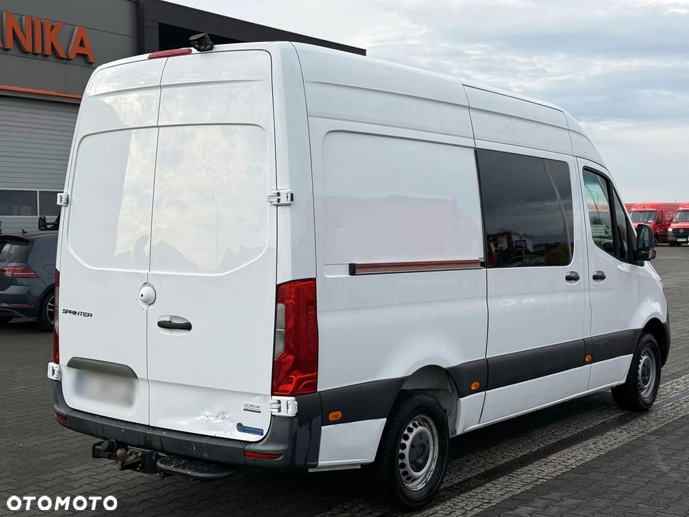 Mercedes-Benz Sprinter 319 CDI V6 L2H2 Doka Brygadówka 4-miejsca Zabudowa Warsztatowa Salon PL - 5