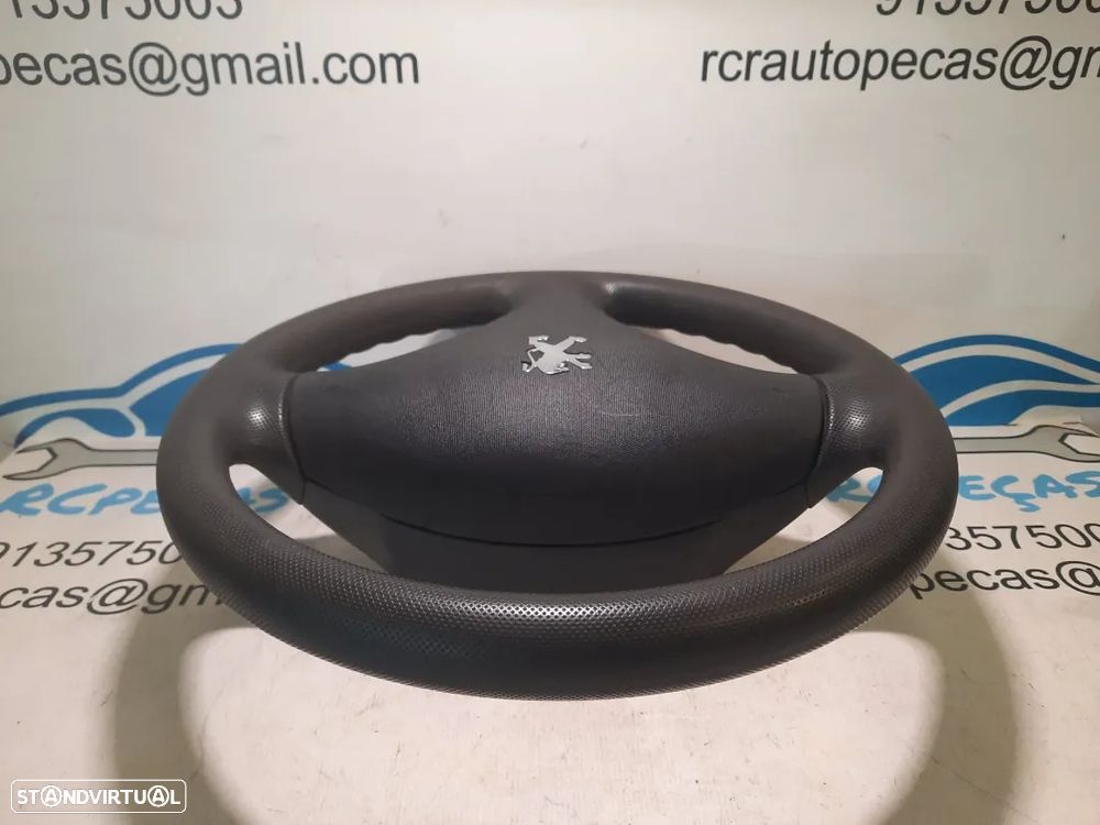 VOLANTE GUIADOR COMPLETO PEUGEOT 107 PERFURADO GS120 01840 GS12001840 CITRÖEN C1 TOYOTA AYGO AIRBAG E8XN7134836 - 4