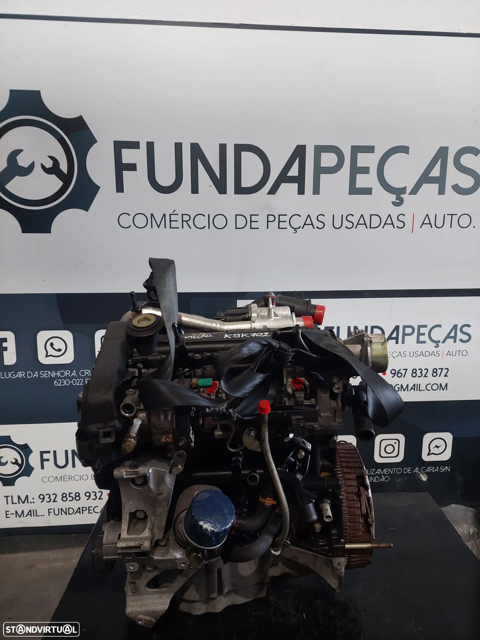 Motor Renault Clio II 1.5 Dci 65Cv Ref: K9K704 - 1