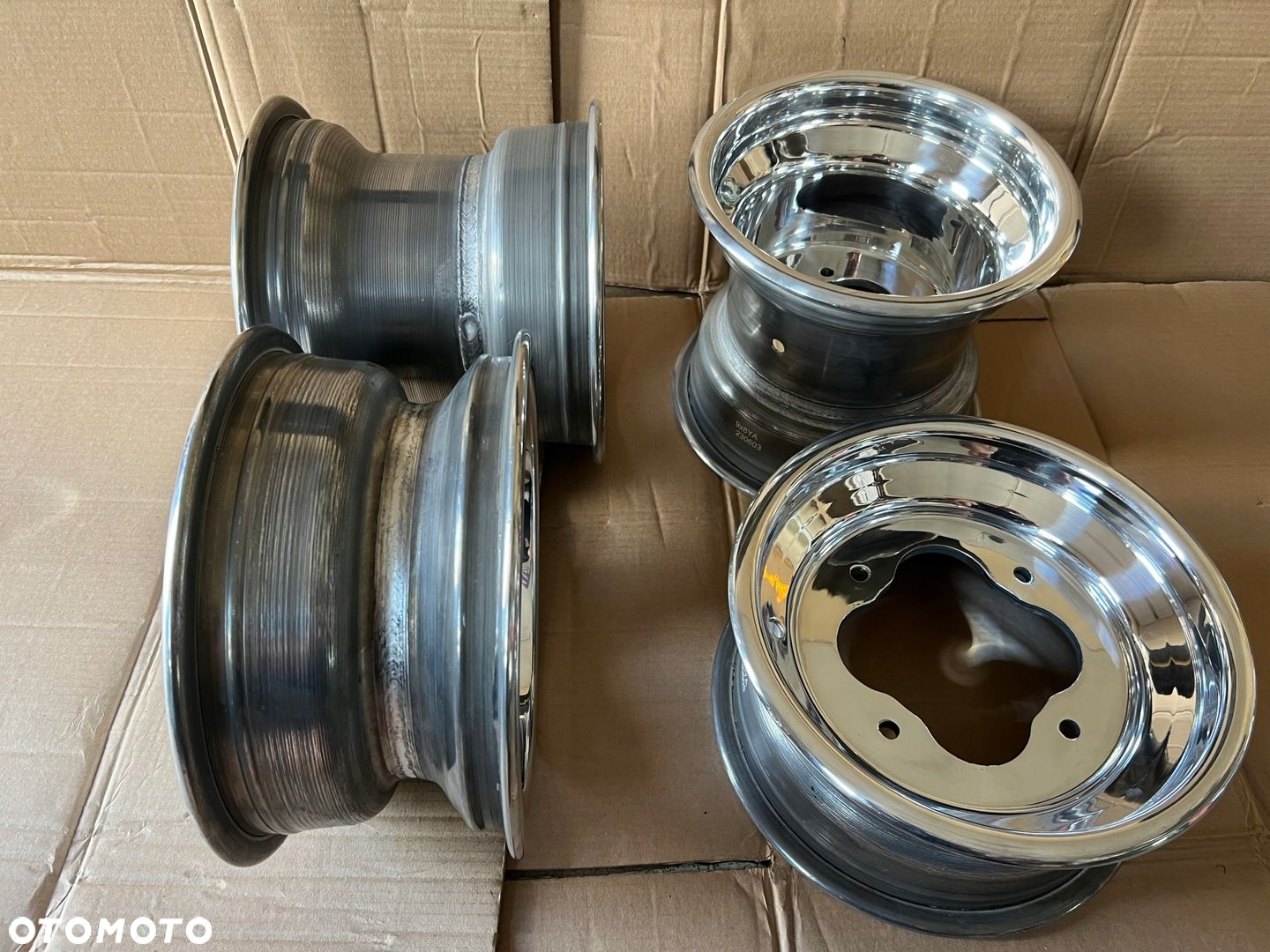 YAMAHA RAPTOR YFZ 450 700 R YFM 660 FELGI KOMPLET FELG 10 cali - 2