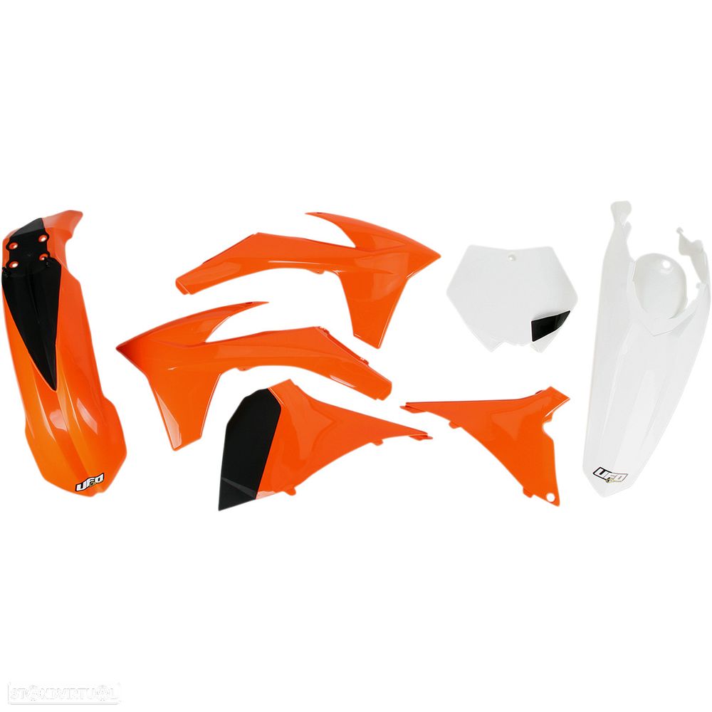 kit plasticos ufo ktm sx / sx-f - ktkit510-999 - 1