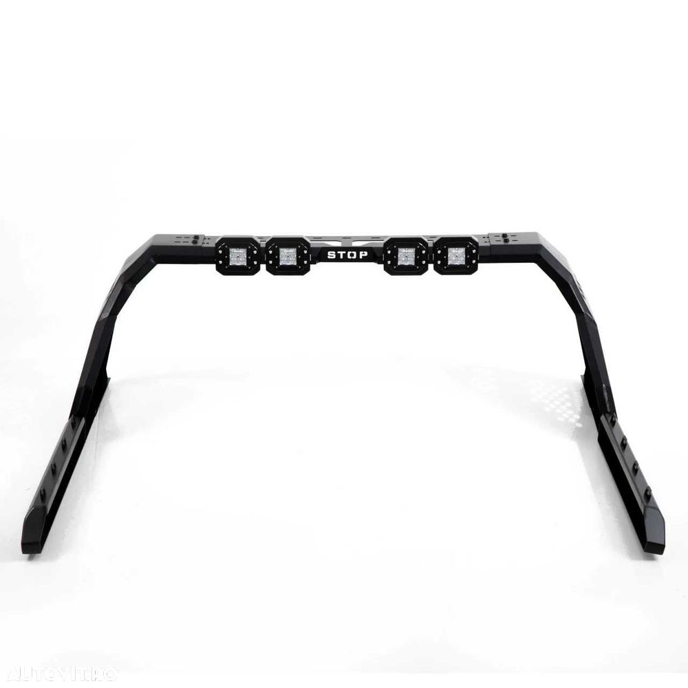 Rollbar pick-up cu proiectoare Hilux, Ranger, D-Max, Navara, Amarok - 3