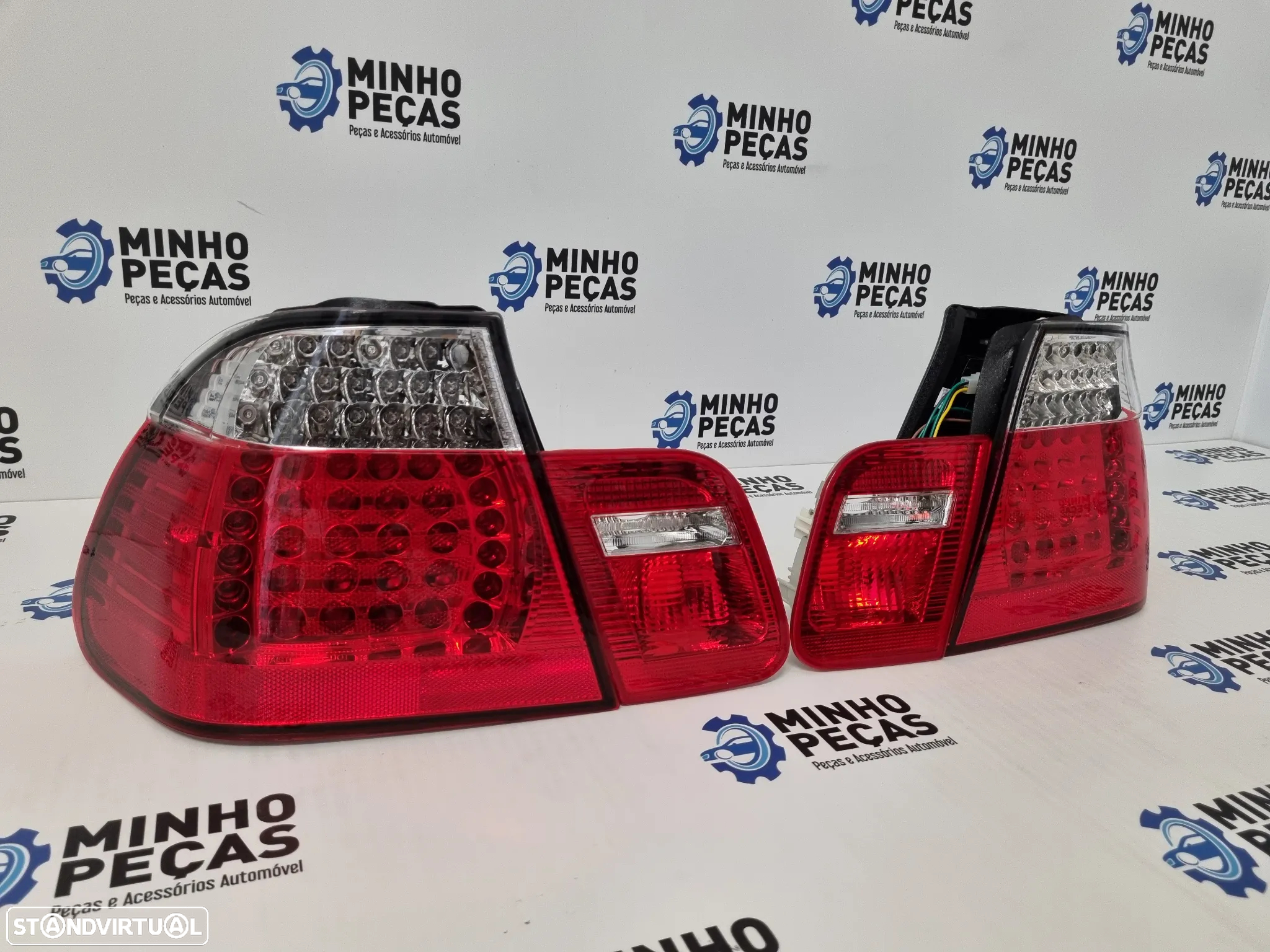 Farolins Traseiros BMW (E46) Pré-Facelift em Led - 3