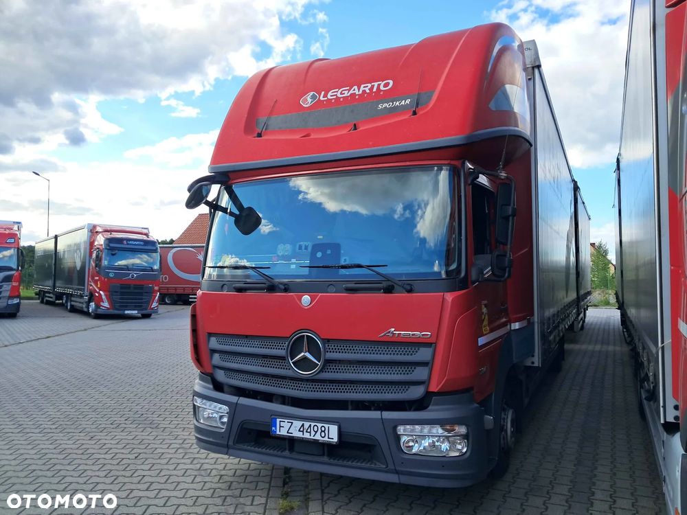 Mercedes-Benz Atego 1224L, DMC = 24t, salon PL, przejazdówka, podnoszony dach - 2