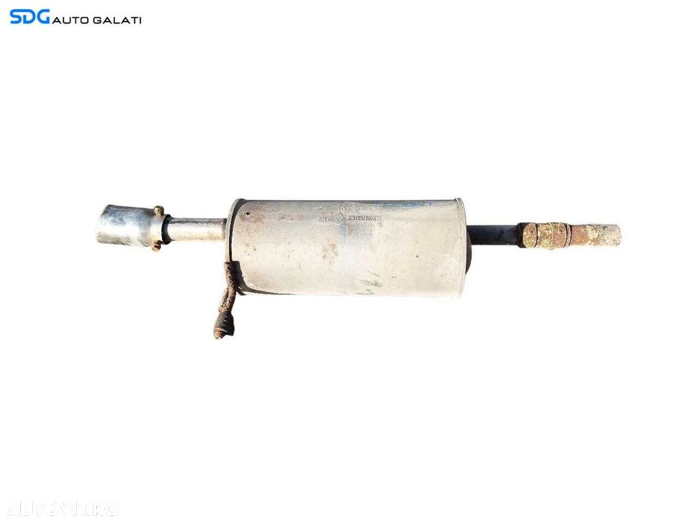 Toba Teava Evacuare Esapament Finala Dacia Logan 1.6 Benzina 2004 - 2012 Cod 8200387821 [LC2261] - 2