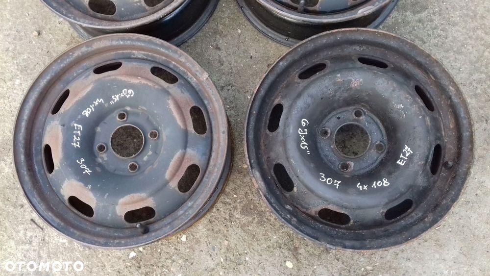 felgi stalowe peugeot citroen psa 4x108 6jx15'' et27 - 2