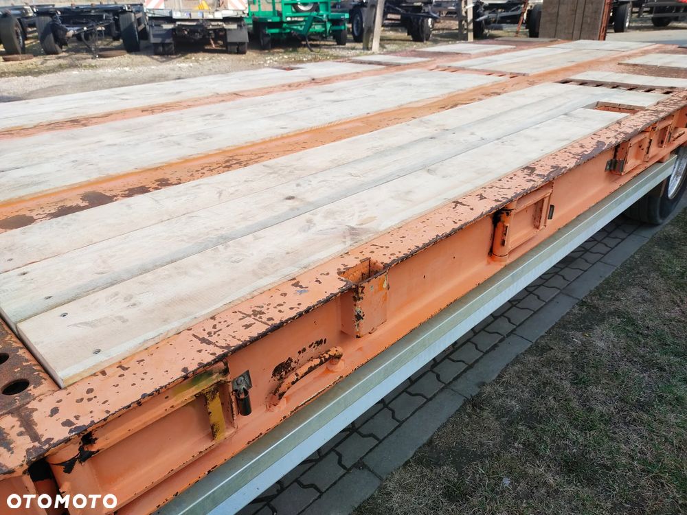 Goldhofer Przyczepa niskopodwoziowa 3 OSIE Najazdy Gruba solidna rama - 10