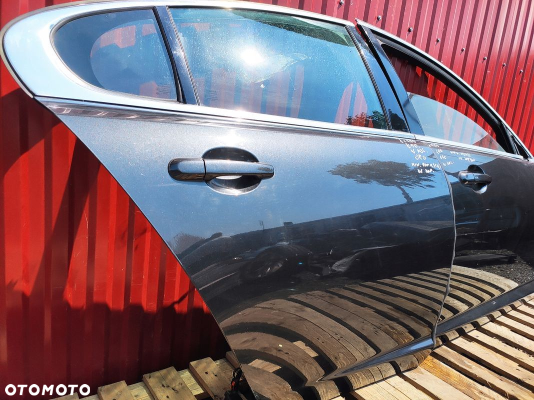 JAGUAR XF X250 DRZWI PRAWY TYŁ PRAWE TYLNE ORYGINAŁ ŁADNE W KOLOR - 2