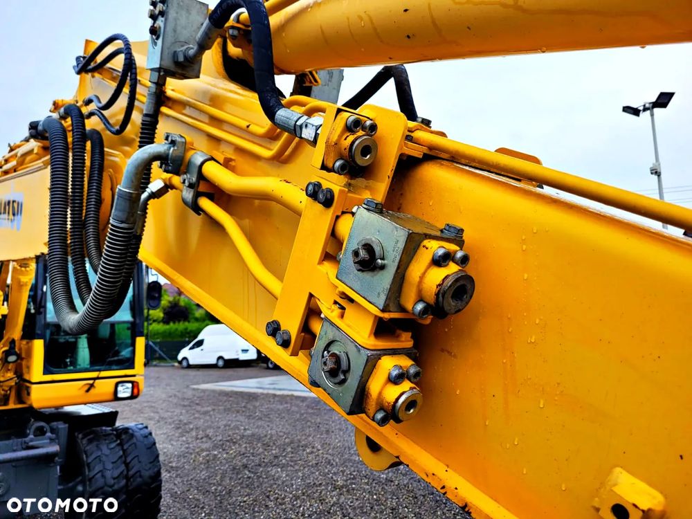 Komatsu PW 160 - 8 Wysięgnik dwuczęściowy, 3 ramiona - 15
