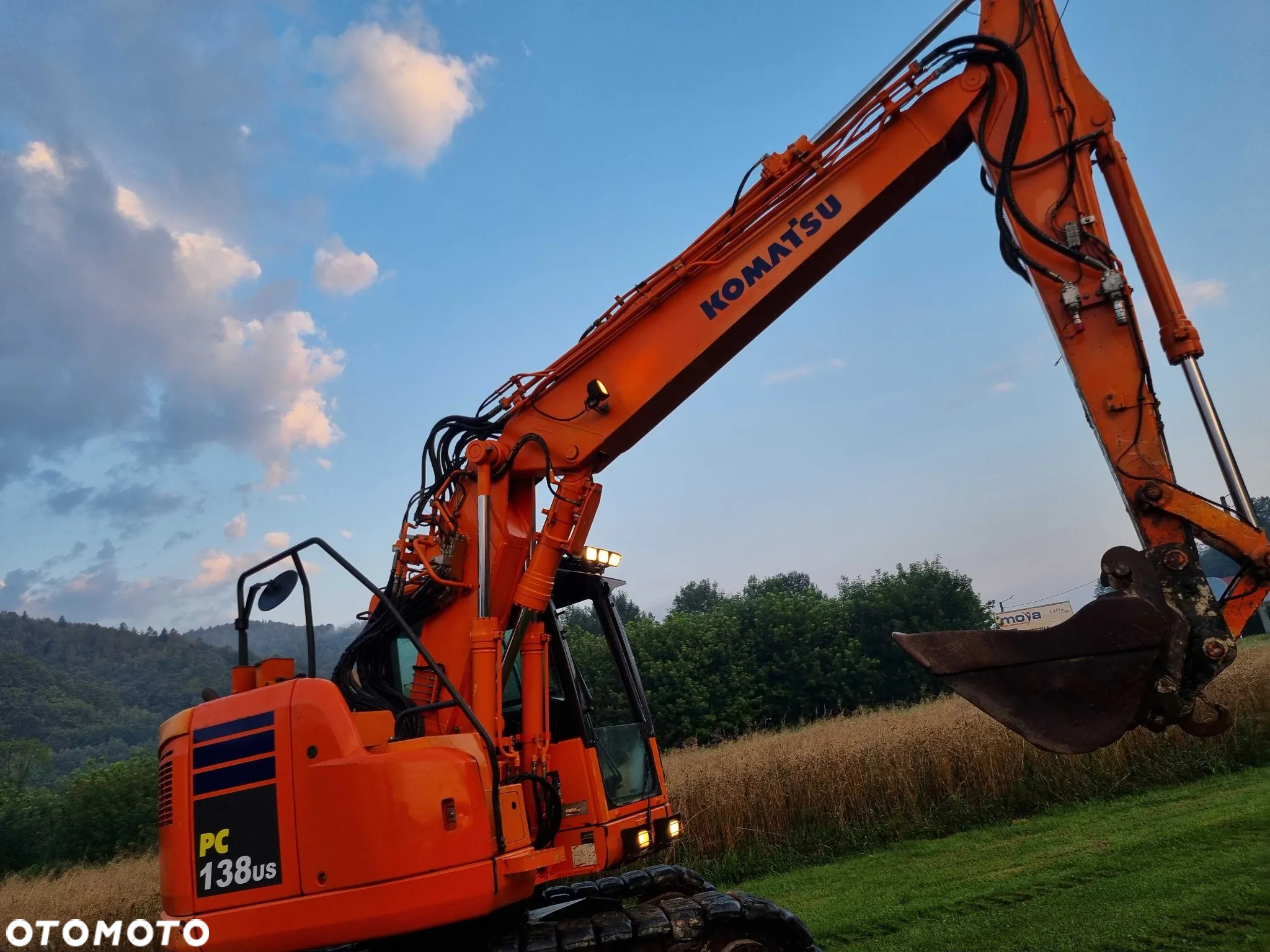 Komatsu Koparka 15 ton PC138US-10 3x Łamane ramię Klima 2017r z Norwegii 5100mt centr.smarowanie Jak Nowa z Norwegii - 3