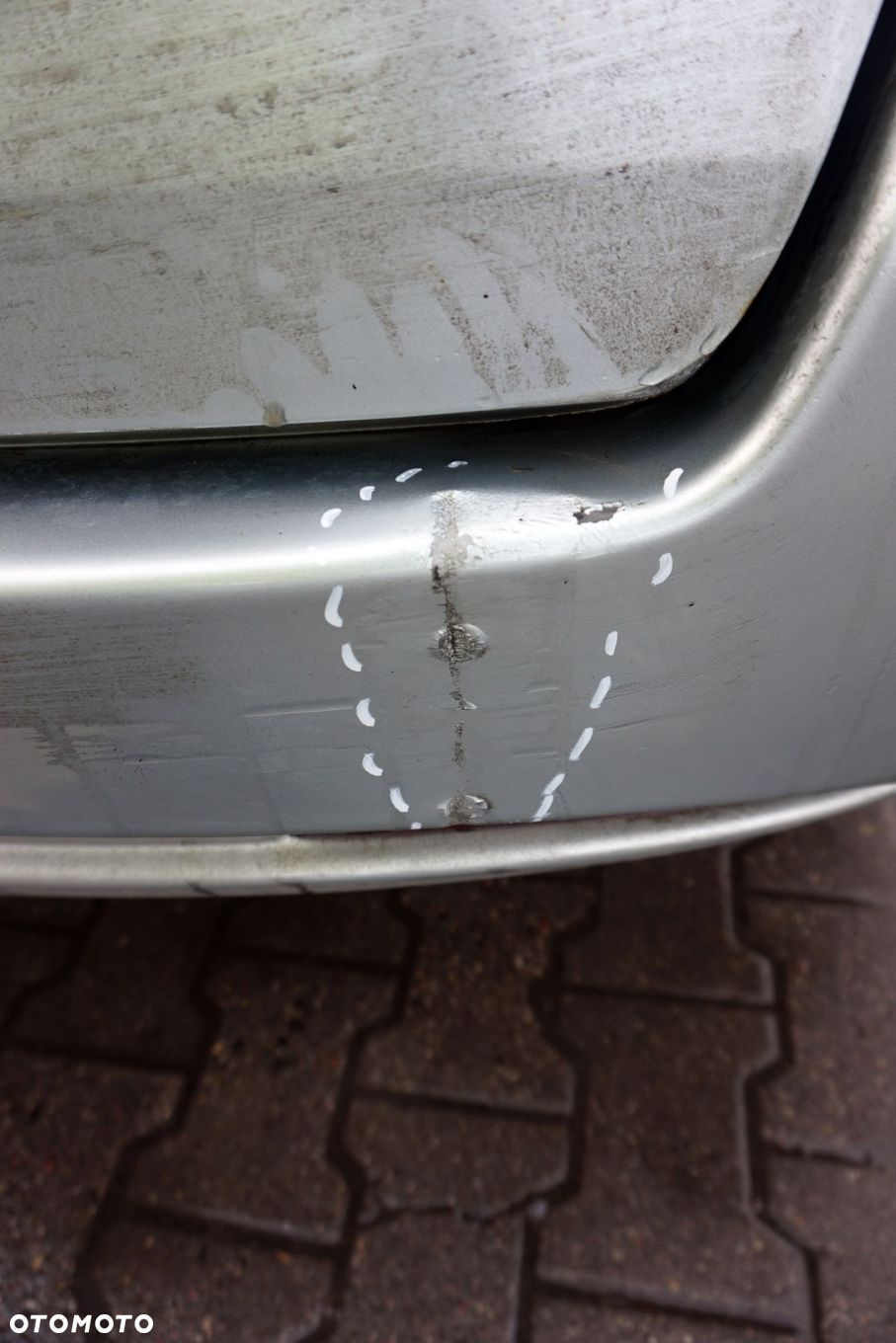 ZDERZAK TYLNY 6 I GG KOMBI 25H  SREBRNY MAZDA 2002-2007 - 8