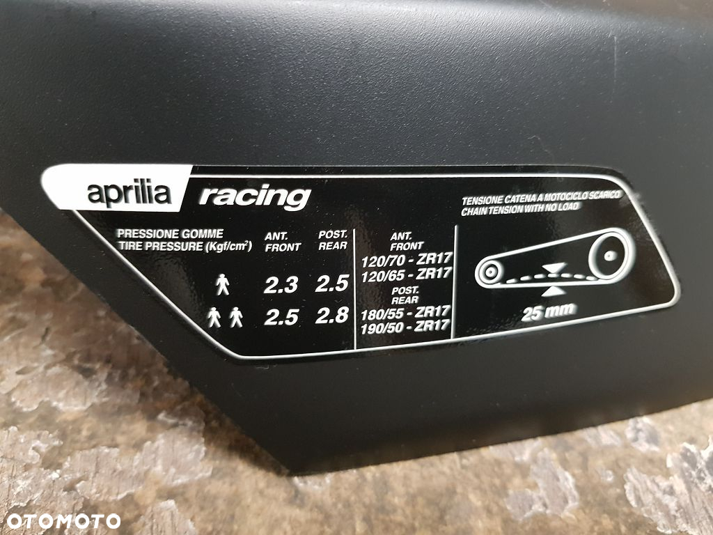 Błotnik nadkole Aprilia Tuono RSV 1000 R  106340 - 5