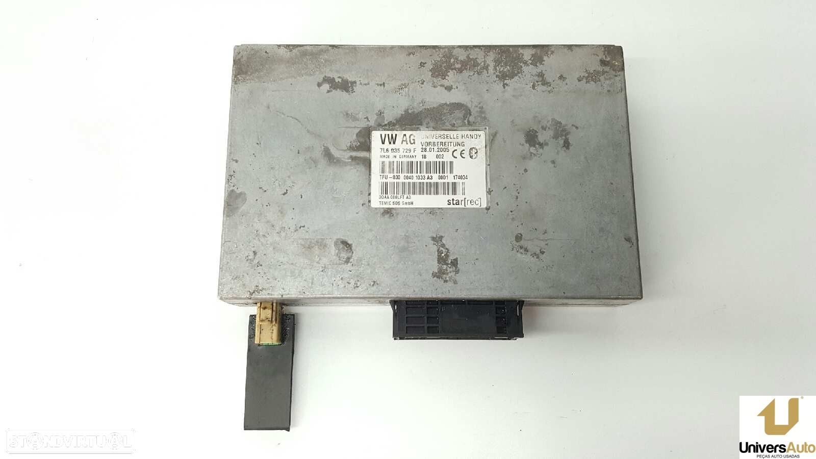 UNIDADE DE CONTROLE BLUETOOTH VOLKSWAGEN TOUAREG (7LA) TDI V6 - 1