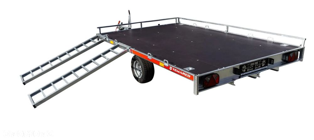 TEMARED Laweta 1 oś QUAD 2 C 1,3T do przewozu quadów, motocykli, traktorków - 5