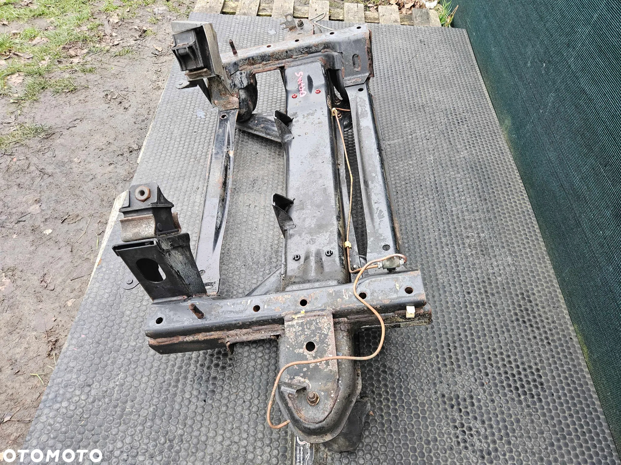 Sanki Belka Wózek Zawieszenia Trawers Przod Przednia Resor Pioro Mercedes Sprinter 901 902 VW LT - 21