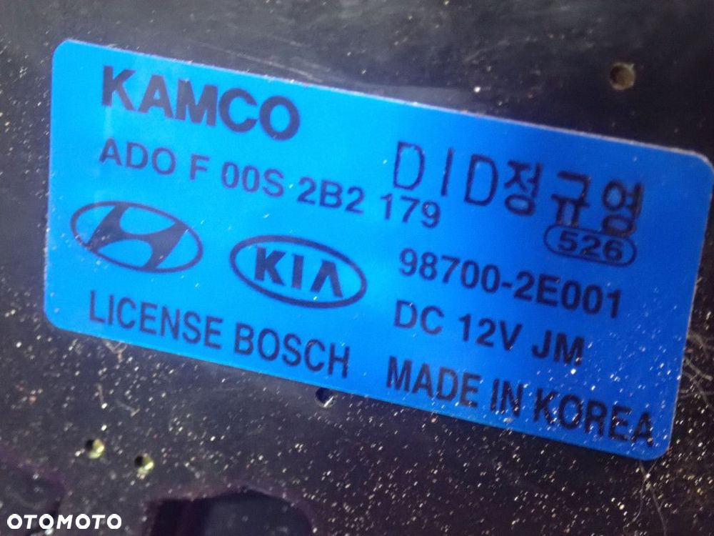 HYUNDAI TUCSON I 04-10 SILNICZEK WYCIERACZKI TYŁ 987002E001 - 5