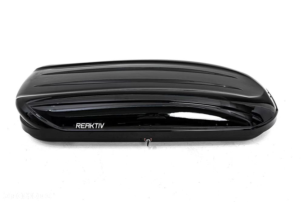 Box dachowy REAKTIV Torpeda 550l Czarny – Otwierany z 2 Stron - 1