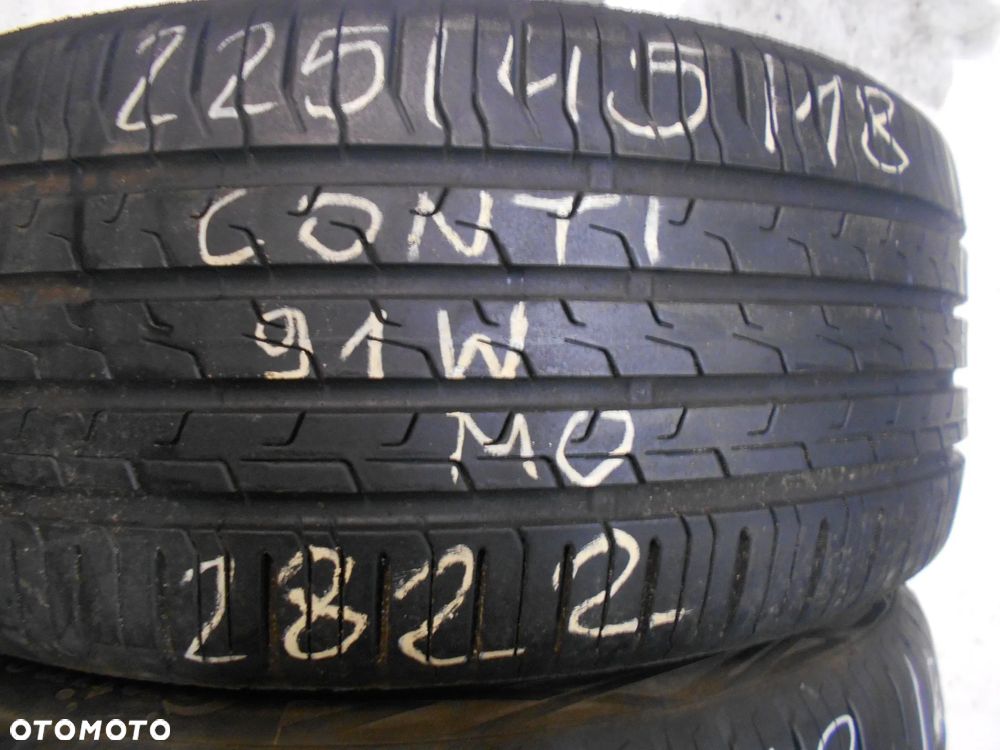 OPONY 225/45R18 CONTINENTAL ECO CONTACT 6 MO DOT 0623 /  2822 7.4MM - 3