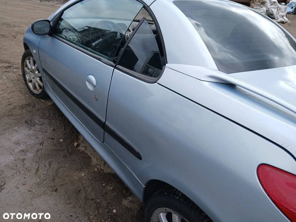 PEUGEOT 206 CC EYLC maska pokrywa silnika klapa bagażnika zderzak lampa reflektor pas przedni stop - 7